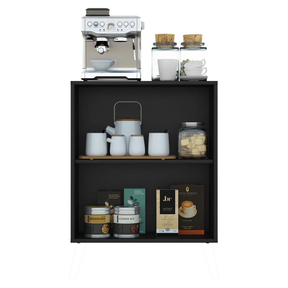 Aparador Buffet 2 Portas Veneza Multimóveis V3603 Preto