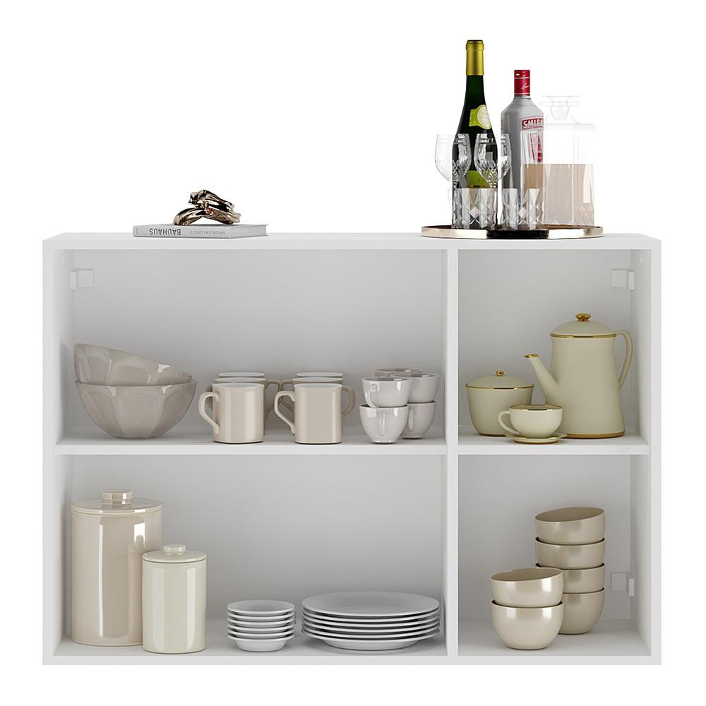 Aparador Buffet 3 Portas Veneza Multimóveis MP1007 Branco