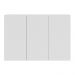 Aparador Buffet 3 Portas Veneza Multimóveis MP1007 Branco