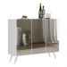 Aparador Buffet 3 Portas com Espelho Retrô Vegas Multimóveis MP1013 Branco