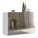 Aparador Buffet 3 Portas com Espelho Suspenso Vegas Multimóveis MP1012 Branco