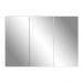 Aparador Buffet 3 Portas com Espelho Vegas Multimóveis MP1011 Branco