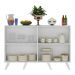 Aparador Buffet 4 Portas Retrô Alemanha Multimóveis BR3556 Branco