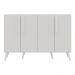 Aparador Buffet 4 Portas Retrô Viena Multimóveis V3606 Branco