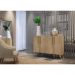 Aparador Buffet 4 Portas Retrô Viena Multimóveis V3606 Rustic/Natural