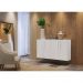 Aparador Buffet 4 Portas Suspenso Viena Multimóveis V3605 Branco
