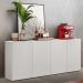 Aparador Buffet 4 portas Multimóveis Veneza FG3555 Branco