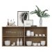Aparador Buffet 4 portas Veneza Multimóveis V3555 Rustic