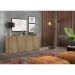 Aparador Buffet 4 portas Veneza Multimóveis V3555 Rustic
