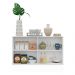 Aparador Buffet 4 portas Viena Multimóveis V3604 Branco
