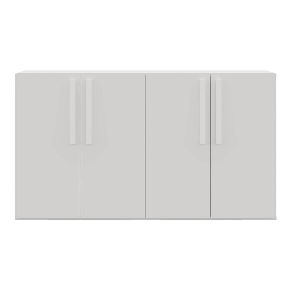 Aparador Buffet 4 portas Viena Multimóveis V3604 Branco