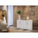 Aparador Buffet 4 portas Viena Multimóveis V3604 Branco