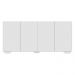 Aparador Buffet Multimóveis Veneza 4 Portas FG3557 Branco