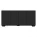 Aparador Buffet Multimóveis Veneza 4 Portas FG3557 Preto