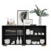 Aparador Buffet Multimóveis Veneza 4 Portas FG3557 Preto/Natural