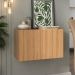 Aparador Buffet Suspenso 2 Portas Multimóveis MP8000 Rustic