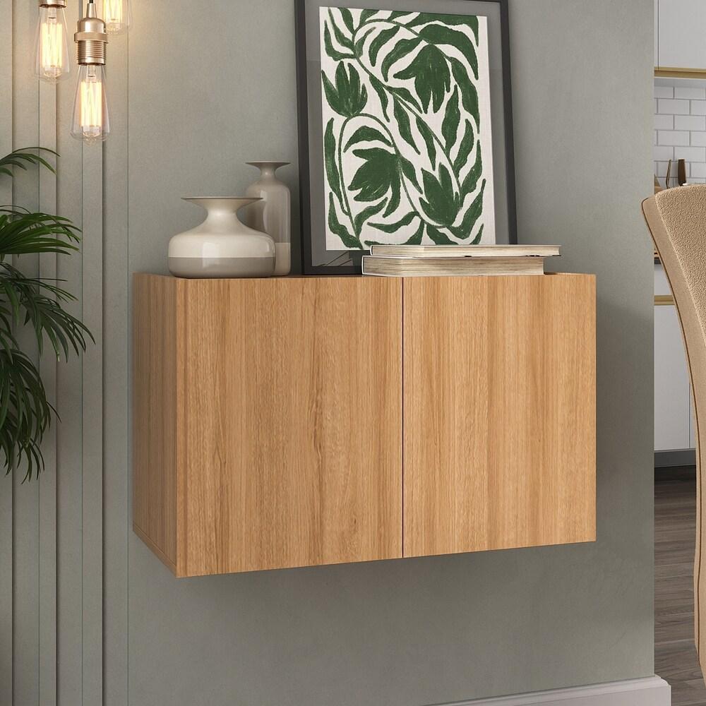 Aparador Buffet Suspenso 2 Portas Multimóveis MP8000 Rustic
