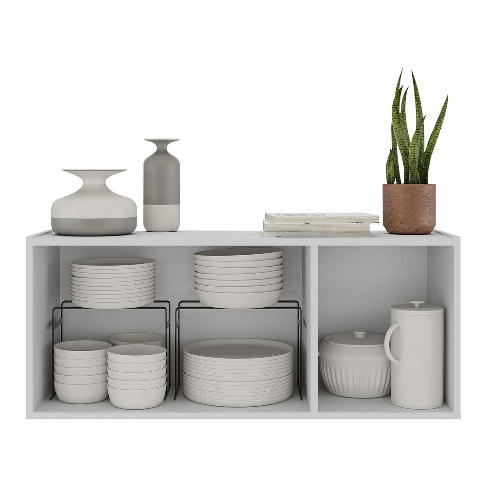 Aparador Buffet Suspenso 3 Portas Multimóveis MP8001 Branco