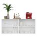 Aparador Buffet Suspenso Multimóveis Veneza 4 Portas FG3594 Branco
