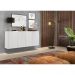 Aparador Buffet Suspenso Multimóveis Veneza 4 Portas FG3594 Branco