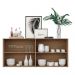 Aparador Buffet Suspenso Multimóveis Veneza 4 Portas FG3594 Rustic