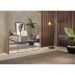 Aparador Buffet com Espelho Multimóveis Vegas 4 Portas FG3558 Rustic