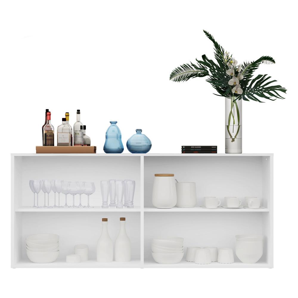 Aparador Buffet com Espelho Multimóveis Vegas FG3561 Branco