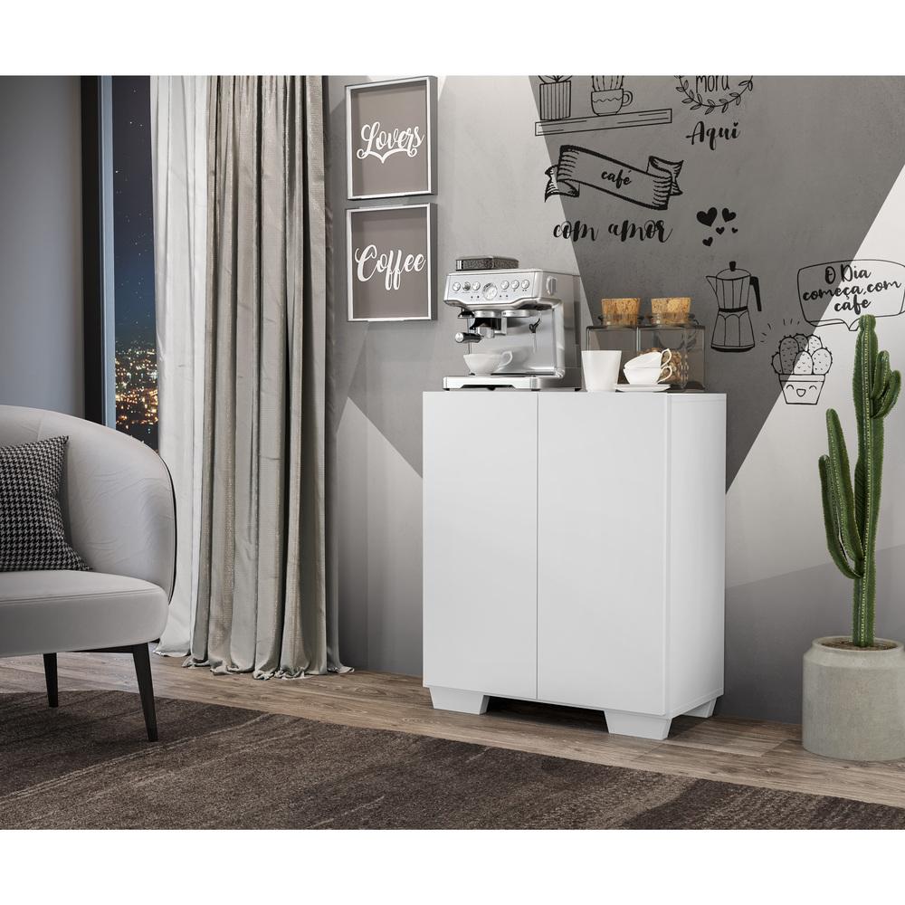 Aparador Multimóveis Cantinho do Café com 2 Portas FG3610 Branco