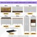 Armário Aéreo 120cm com 2 Portas Paris Multimóveis MP2214 Rustic/Branco