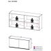 Armário Aéreo Cozinha 120 cm 2 Portas Veneza Multimóveis MP3682.895 Preto