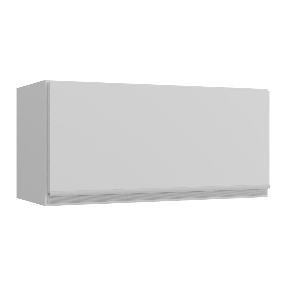 Armário Aéreo Cozinha 70 cm 1 Porta Basculante Veneza Multimóveis MP3681.891 Branco