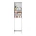 Armário Banheiro p/ Vaso Sanitário com 2 portas Aspen Multimóveis Branco