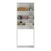 Armário Banheiro para Vaso Sanitário Multimóveis Nina 2 Portas FG5012 Branco