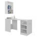 Armário Lavanderia 2 Portas com Mesa Dobrável Ibiza Multimóveis Branco