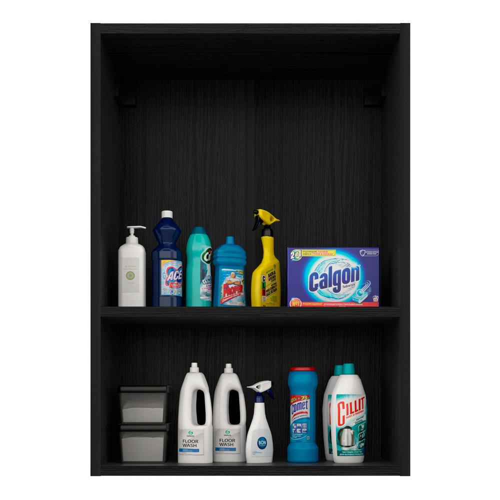 Armário Lavanderia com 2 Portas Multimóveis  Ibiza FG5004 Preto