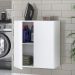 Armário Lavanderia com 2 Portas Multimóveis FG5021 Branco