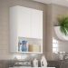Armário Lavanderia com 2 Portas Multimóveis Ibiza FG5004 Branco
