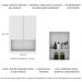 Armário Lavanderia com 2 Portas Multimóveis Ibiza FG5004 Branco