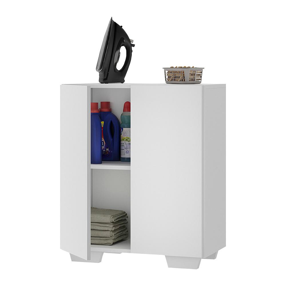 Armário Lavanderia com 2 Portas Multimóveis MP5023 Branco