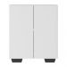 Armário Lavanderia com 2 Portas Multimóveis MP5023 Branco/Preto