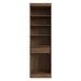 Armário Multiuso de Lavanderia 2 Portas Multimóveis CR35264 Castanho/Preto