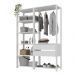 Armário Multiuso de Lavanderia Modulado 135cm 2 Peças Multimóveis MP5058 Branco