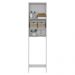 Armário de Banheiro para Vaso Sanitário Multimóveis com 2 portas FG3064 Branco