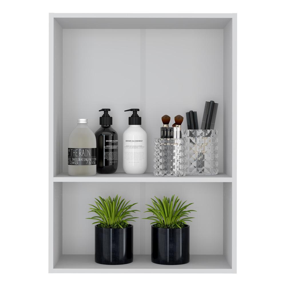 Armário de Banheiro/Lavanderia com 02 Portas Multimóveis Branco