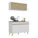 Armário de Compacta 2 peças  Veneza Multimóveis MP2140.156 Branco