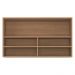 Armário de Cozinha Aéreo 120cm com 1 Porta Basculante Havana Multimóveis CR20308 Rovere
