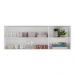 Armário de Cozinha Aéreo 150cm 2 Portas Veneza Multimóveis V3741 Branco