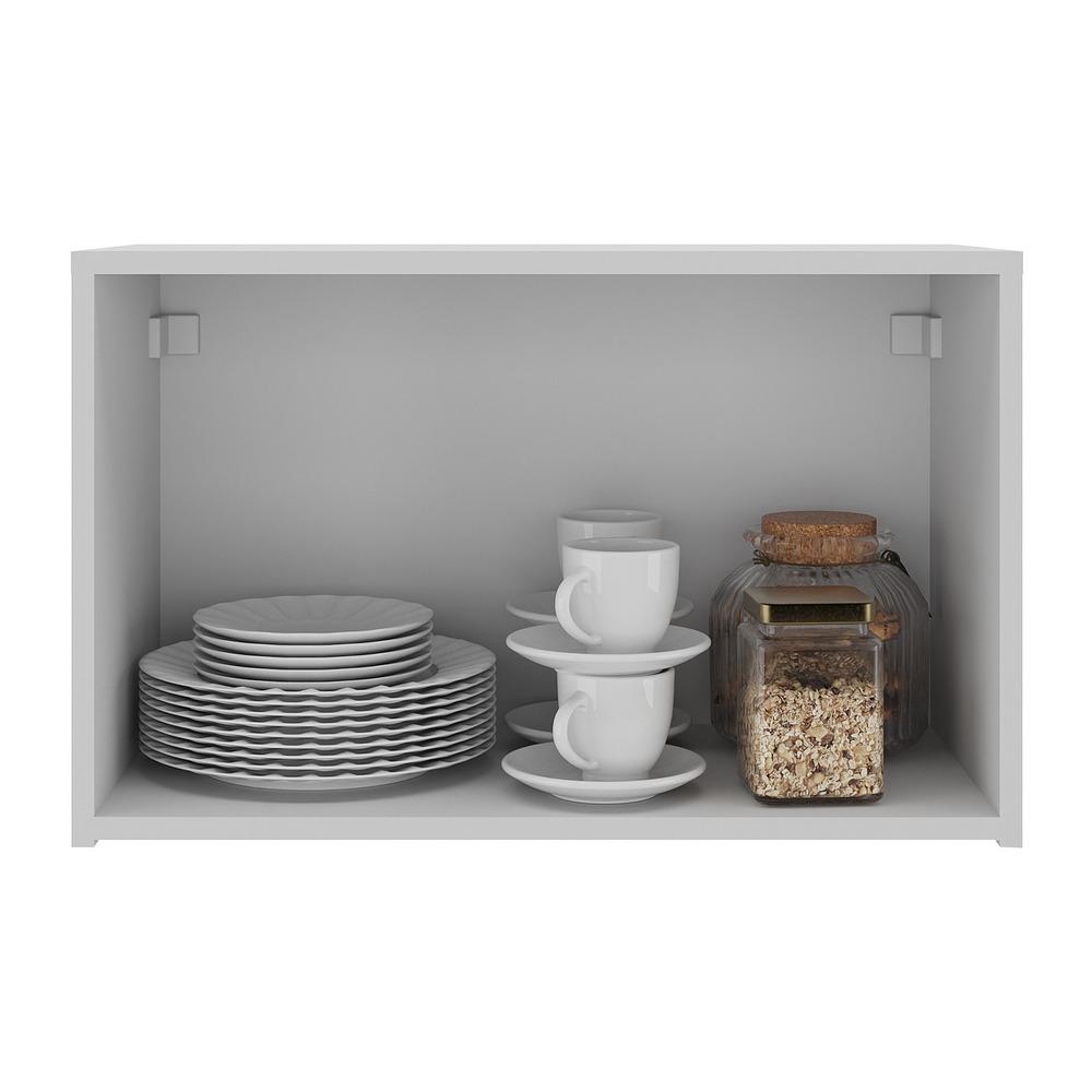 Armário de Cozinha Aéreo 2 Portas Multimóveis MP2154 Branco