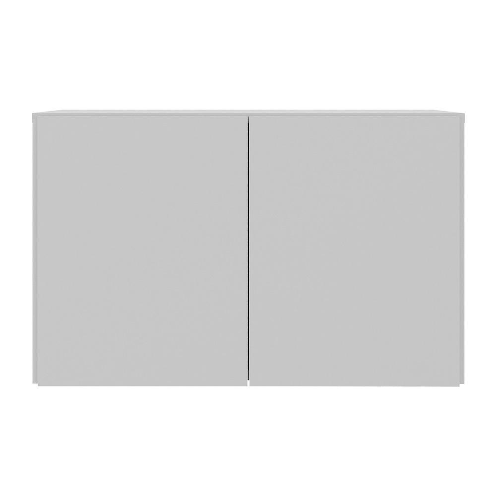 Armário de Cozinha Aéreo 2 Portas Multimóveis MP2154 Branco