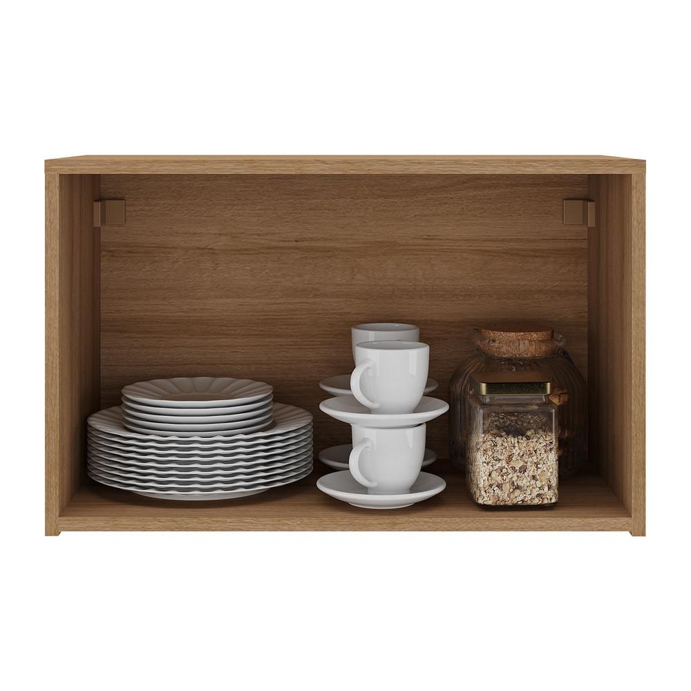 Armário de Cozinha Aéreo 2 Portas Multimóveis MP2154 Rustic